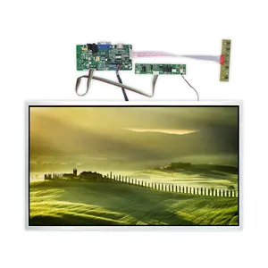 Panneau LCD Full HD 21.5 pouces TFT IPS double canal LVDS VGA DVI, haute luminosité, personnalisé, 1920x1080, 300 Nits