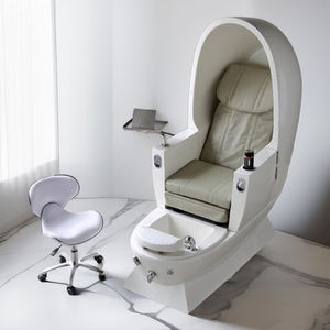 Fauteuil de pédicure en forme d'oeuf Fauteuil de <span class=keywords><strong>massage</strong></span> pédicure Footspa pour salon de beauté Pieds <span class=keywords><strong>Spa</strong></span> CB-P35 - Product Image 1