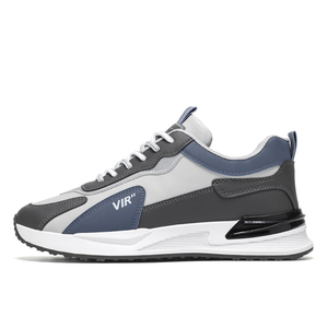 Zapatillas deportivas casuales de moda, cómodas, ligeras, transpirables, de malla, para hombre, antideslizantes, con suela gruesa, estilo walking. - Product Image 3