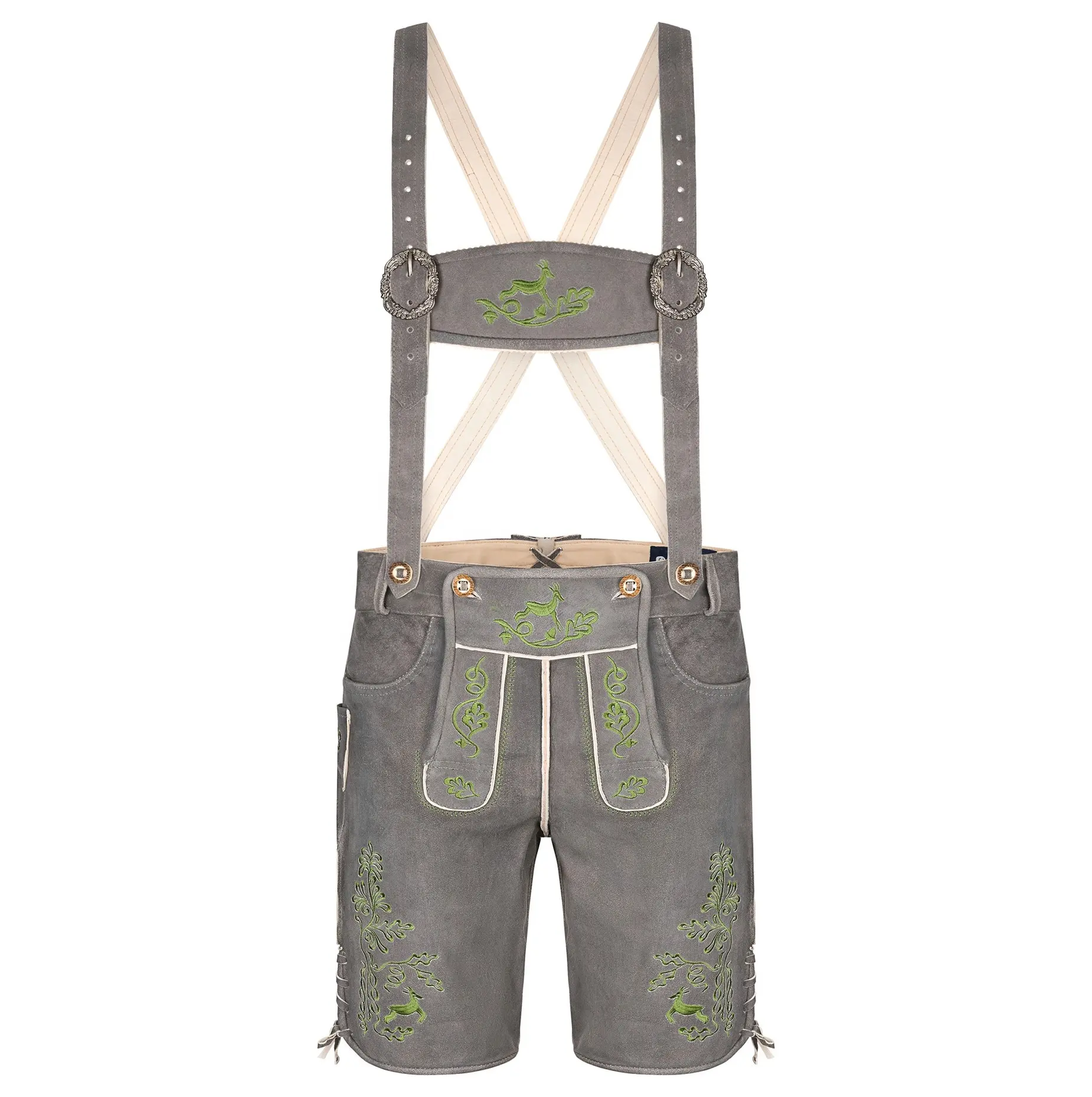 Perfect Fit Kostüm Wildleder Lederhosen Herren Bestickte Custom Made Designs Leders horts Vintage Herrenmode Lederhosen