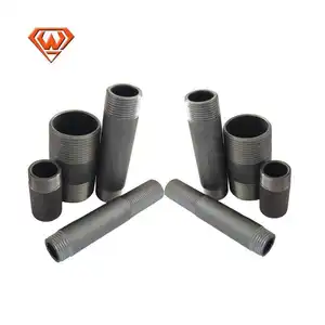 BSP NPT DIN Carbon Steel Iron Male and Female Coupling Thread Pipe Nipple
