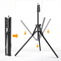 Haute Lumen Led Anneau Lampe 8 pouces Selfie Anneau Lumière Avec Réglable Trépied Stand RGB Led Lampe Anneau