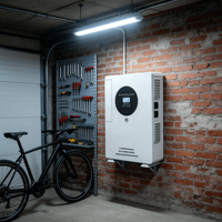 Sistema Doméstico de Batería Inteligente BMS de 2.5kWh y 3.5kW, Montado en Pared, Kit Completo de Hardware, Modelo ADS, Hecho en China