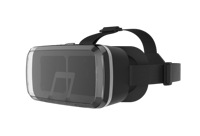 VR SHINECON Couvercle Transparent VR Box Support pour jeux/films 3D Bonne dissipation thermique Lunettes VR légères