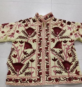 Veste matelassée en coton réversible, finition artisanale de Jaipur, solide, à séchage rapide, pour femmes, pour l'été et l'automne - Product Image 1