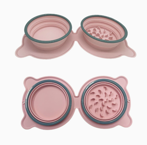 Katlanabilir Silikon Köpek Mamalıkları Seyahat Su Kabı Açık Hava Taşınabilir Evcil Hayvan Kabı Kediler Yavru Köpekler Küçük Hayvanlar için - Product Image 5