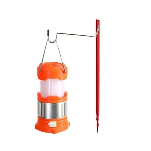 Aluminum Alloy Lamp Stand Portable Outdoor Camping <b>Light</b> <b>Pole</b> Single Arm 96x7.2x6.3cm Foldable Lightweight - Product Image 4
