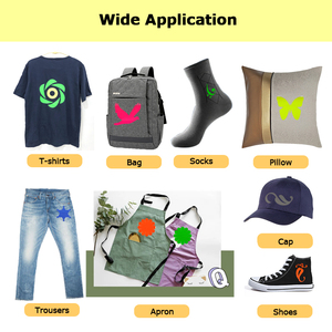 Vinilo Termotransferible <span class=keywords><strong>Flexible</strong></span> <span class=keywords><strong>de</strong></span> Poliuretano (PU) Verde Neón Personalizado, HTV <span class=keywords><strong>de</strong></span> Baja Temperatura para Ropa, Papel y Película Termoadhesivos - Product Image 4