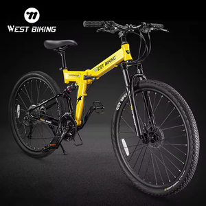 West biking disco de freio dobrável, disco de freio duplo para crianças, antiderrapante e resistente ao desgaste, bicicleta - Product Image 1