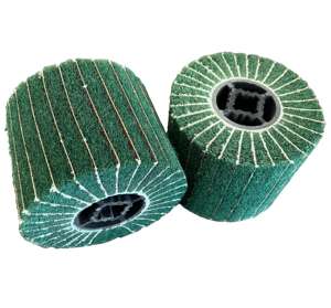 Grosir 120*100*19mm roda sikat kain nilon tutup non-tenun logam abrasif cakram untuk pasir kain poles OEM untuk baja - Product Image 4