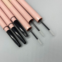 Goodly Cosmetics Logotipo personalizado 2 en 1 Gel de cejas teñido complementario Embalaje de cejas Lápiz de cejas vacío retráctil