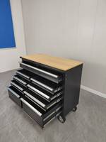 Armoire de rangement robuste pour garage, coffre à outils, poste de travail modulaire pour atelier