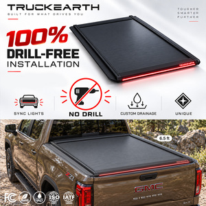 Cubierta Retráctil Rígida LED para Camioneta GMC Sierra 1500, para Caja de 6.5 pies, Cubierta de Aluminio para Camioneta - Product Image 1