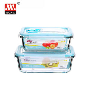 Boîte à lunch hermétique en <span class=keywords><strong>verre</strong></span> pour micro-ondes HAIXING 830 ml pour adultes au bureau - Product Image 2