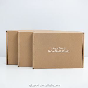Caja de cartón corrugado, paquete plano, marrón, pequeñas, ya disponible - Product Image 3