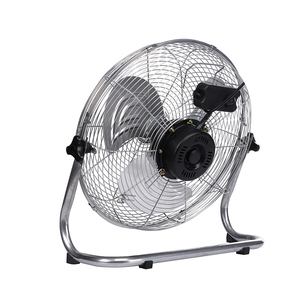 Ventilateur de sol silencieux à 3 vitesses en métal argenté de haute qualité de 18 pouces pour usage domestique et hôtelier - Product Image 1