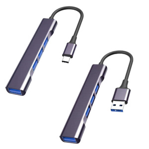 Base de Expansión Multifuncional <span class=keywords><strong>4</strong></span> en 1 Tipo C, Puertos USB 3.0/USB-C, Soporte SD/TF, Adaptador de Alta Velocidad, Compatible con Todos los Portátiles Tipo C - Product Image 5