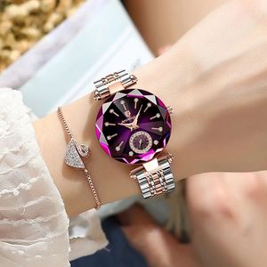 Montres à quartz POEDAGAR 719 de luxe pour femmes, en acier inoxydable, étanches, montres-bracelets pour femmes, Relogio Feminino Relojes - Product Image 1