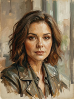 Portrait personnalisé à partir de photo |   Peinture à l'huile réaliste, style d'art classique