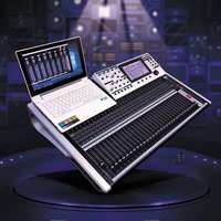 Mélangeur de musique numérique DJ professionnel, mixeur Audio numérique avec écran tactile, entrée micro 32ch et alimentation fantôme