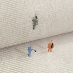 Alfombra Moderna de Estilo Chino Antiguo, Apta <span class=keywords><strong>para</strong></span> Mascotas, de Imitación de Cachemira, <span class=keywords><strong>para</strong></span> Sala de Estar, en Beige y Blanco - Product Image 2
