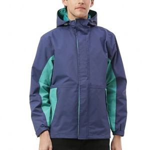Custom Made <b>Waterproof</b> Breathable Front Logo Customized Sizing Winter Hooded Plus Size <b>Jackets</b> Private Label - Product Image 1