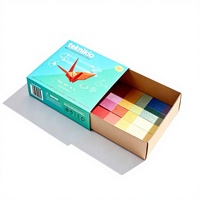 Boîte cadeau en papier ondulé écologique Teknikio, design gaufré, fermeture magnétique, pour kits de bricolage, jouets éducatifs, emballage