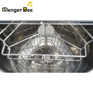 Extracteur de miel manuel Menger Bee EX-03S en acier inoxydable à 3 cadres, diamètre du tambour 38 cm, avec manivelle, pour usage amateur (stock US) - Product Image 6