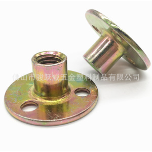 Iron Plate Nut M10 36mm Zinc Plated For Sheet Metal Furniture <b>Bolt</b> - Product Image 4