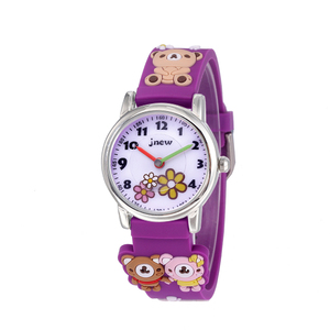 Montre pour enfants, montre de sport pour enfants, confortable, en plastique, dessin animé 3D, étanche, cadeau d'anniversaire, montre-bracelet pour enfants - Product Image 2