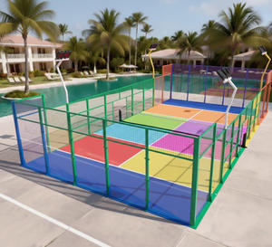Nuevo Diseño de Cancha de Pádel Panorámica Clásica, Proveedor de Campos de Pádel, Canchas de Pádel de 10x20m, Campo de Pádel Clásico - Product Image 3