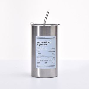 Biểu Tượng Tùy Chỉnh 304 Thép Không Gỉ Đơn Giản Cốc Cốc Với Nắp Chân Không Cách Nhiệt Thăng Hoa Cà Phê Cốc Cốc Cá Nhân - Product Image 2