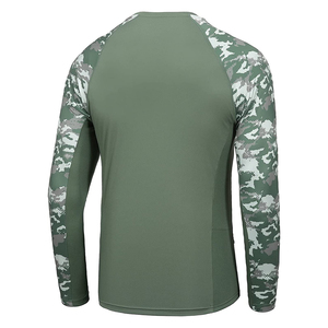 เสื้อตกปลาแขนยาวสำหรับกิจกรรมกลางแจ้ง เสื้อประสิทธิภาพสูง ระบายอากาศได้ดี น้ำหนักเบา แห้งเร็ว เสื้อกีฬา เสื้อตกปลา - Product Image 3