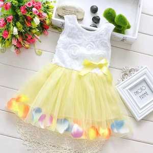 Robe de demoiselle d'honneur à lacets pour fête, anniversaire, mariage, princesse, vêtements pour bébés filles, enfants, robes pour filles - Product Image 3