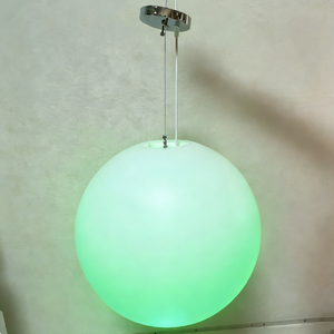 Lampada a Sospensione Globo Impermeabile per Esterni, Alimentazione AC, Lampadario a Sfera LED per Giardino e Ristorante - Product Image 1