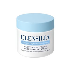 Elensilia Escargot Crema Lenitiva Originale con Acido Ialuronico, Idratante Leggera alla Bava di Lumaca 1.76 oz, Skincare Coreana per Tutti i Tipi di Pelle - Product Image 1