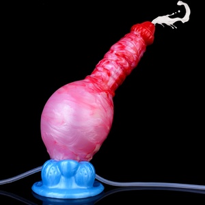 Liquid Silicone Anal <b>Toys</b> Squirting Dildos With Inflatable Function Fantasy Dildo <b>for</b> Women <b>Men</b> Masturbator - Product Image 2