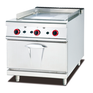 Thương mại khách sạn phục vụ thiết bị gas vỉ nướng được xây dựng trong tấm phẳng khí vỉ nướng phương tây thiết bị nhà bếp - Product Image 4