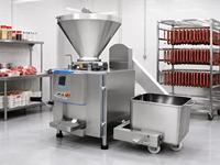 Machine automatique commerciale de remplissage et de torsion sous vide pour la production de saucisses et de hot-dogs