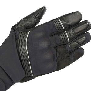 High Quality Leather Full Finger Motorbike <b>Gloves</b> for Winter Racing <b>Touchscreen</b> Safety Waterproof Windproof Unisex Custom Color - Product Image 3