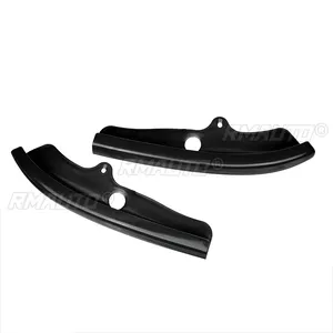2x Front Bumper Lip Shovel Protector Strip Body Kit Diffuser Spoiler <b>Splitter</b> Guard for Dodge Challenger R/T Scat Pack 2015-2020 - Product Image 4