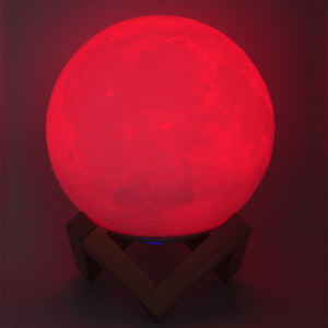 2020 nuevos productos LED lámpara Luna bluetooth altavoz portátil inalámbrico luz de noche Luna Altavoz bluetooth - Product Image 3