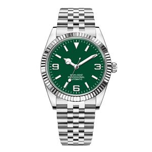 <span class=keywords><strong>Montre</strong></span>-<span class=keywords><strong>bracelet</strong></span> mécanique de luxe de haute qualité avec mouvement <span class=keywords><strong>Seiko</strong></span>, logo OEM, automatique, avec fonction analogique luminescente, <span class=keywords><strong>bracelet</strong></span> Jubilee durable - Product Image 1