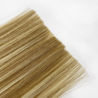Extensiones de cabello humano Remy de punta plana, accesorio de queratina Real de 22 pulgadas, venta al por menor en Alibaba, virgen europea