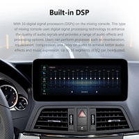 Écran tactile capacitif 10,25'' 1920*720, récepteur GPS CarPlay sans fil intégré, Mirror Link, 1 an de garantie, Mercedes Benz Classe GLK X204
