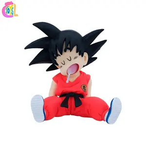 Desenhos animados Anime Sete LG infância dormindo Filho Gokou Action Figure Collectible Modelo Boneca Estatueta Presentes das Crianças