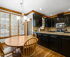 ชุดเก็บของในครัวทำจากสเตนเลสที่ทันสมัยประกอบด้วยบานพับอ่างล้างจานลิ้นชักสไลด์เคลือบผิวอะคริลิคตู้เคลือบผิว - Product Image 5