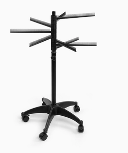 Portable hair salon <b>wig</b> support stand hair <b>braiding</b> stand rotating hair accessory storage rack - Product Image 2