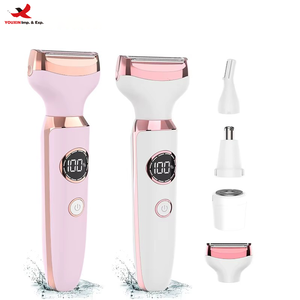 4 in 1 <b>Shaver</b> Nose Hair Trimmer Body Hair Removal Eyebrows Trimmer Face 7000RPM Razor Grooming Kit GZ RTS Bulk Mixed Order - Product Image 1