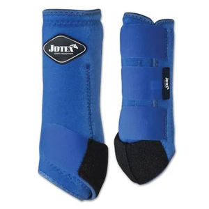 Botte d'équitation confortable en néoprène, équipement de protection respirant pour <span class=keywords><strong>la</strong></span> jambe et le tendon <span class=keywords><strong>du</strong></span> cheval, style sportif médiéval - Product Image 1